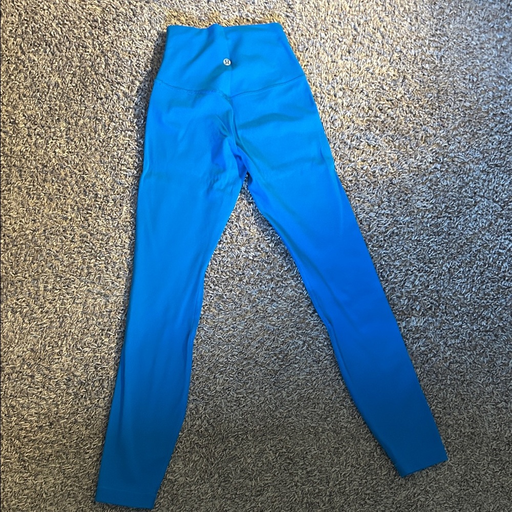 Lululemon Athletica Vibrant Blue Leggings